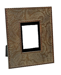 Image showing Frame engraved isolated