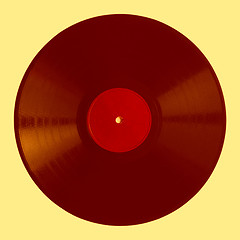 Image showing Vintage 78 rpm record