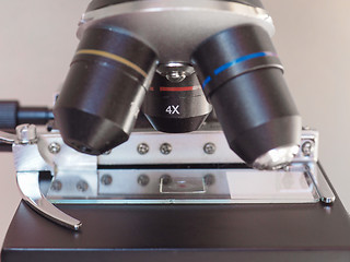 Image showing Light microscope detail