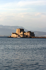 Image showing bourtzi sea castle