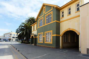 Image showing colonial German architecture in Swakopmund