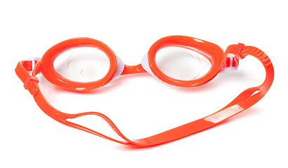 Image showing Wet goggles for swimming