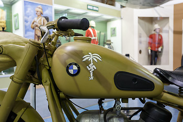 Image showing BMW Motorcycle Afrika Corps 1942