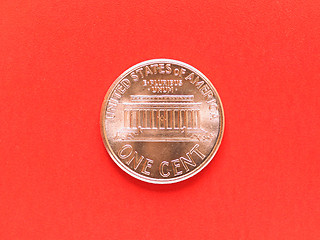 Image showing Dollar coin - 1 cent