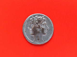 Image showing Ancient roman coin