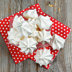 Image showing White Meringue Cookies