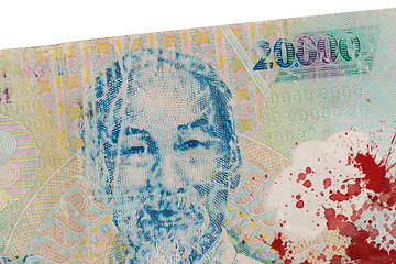 Image showing Old Vietnamese Dong, Vietnamese currency