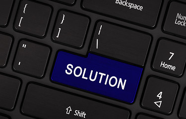 Image showing Laptop button - Solution