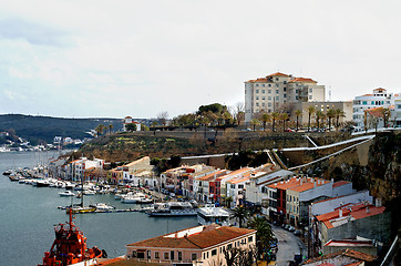 Image showing Mahon Harbor