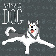 Image showing Vector Dogs Collection