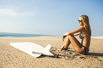 Image showing Ready to surf