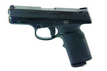 Image showing handgun profile