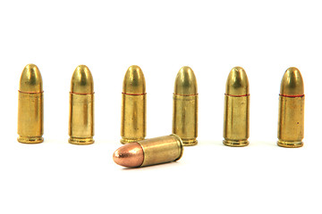 Image showing seven bullets