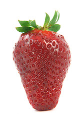 Image showing vertical strawberry