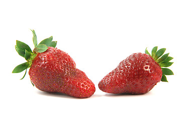 Image showing big strawberries