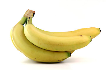 Image showing profile banana bunch