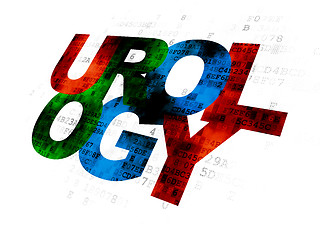 Image showing Healthcare concept: Urology on Digital background