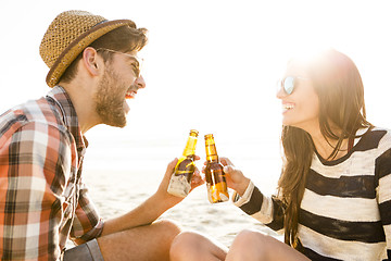 Image showing Couple having great time together