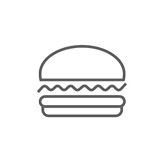 Image showing Hamburger line icon.