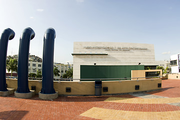 Image showing editorial malecon 2000 art museum