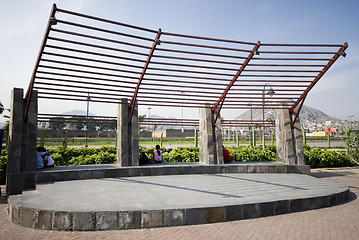 Image showing the wall park lima peru