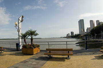 Image showing malecon 2000 park boulevard guayaquil ecuador