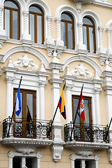 Image showing colonial spanish architecture quito ecuador