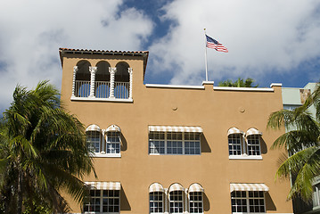 Image showing famous hotel south beach