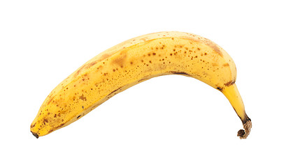 Image showing Over ripe banana, isolated