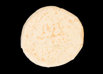 Image showing Single israeli flat bread pita