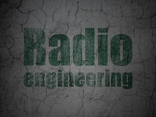 Image showing Science concept: Radio Engineering on grunge wall background