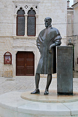 Image showing Frane Petric Statue