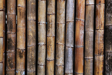 Image showing old bamboo texture