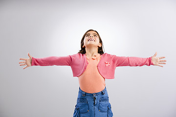 Image showing Happy girl