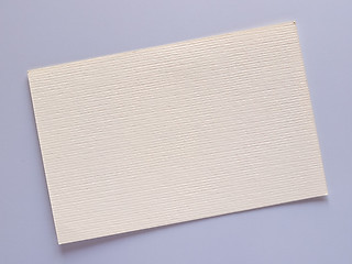 Image showing Blank paper tag label