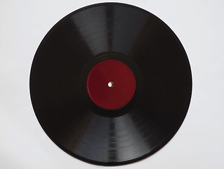 Image showing Vintage 78 rpm record