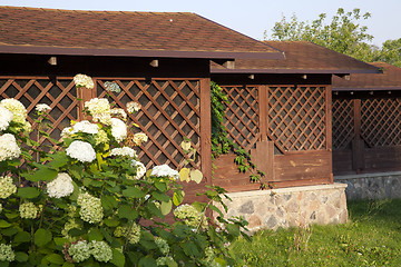 Image showing old wooden house  