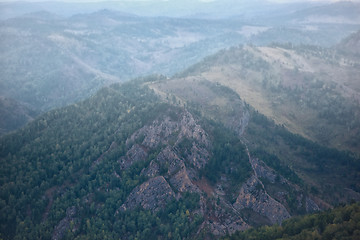 Image showing mountain in autumn day