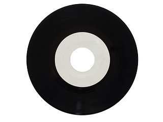 Image showing Vinyl record 45 rpm