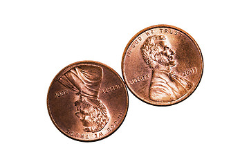 Image showing one American cent  