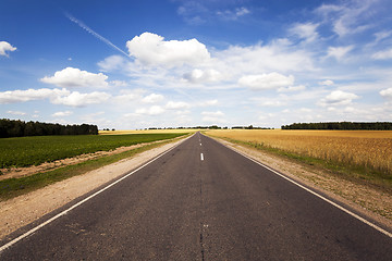 Image showing Summer road ,  summer 