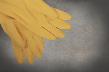 Image showing Vintage image - Cleaning gloves