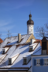 Image showing Tower church Maria Himmelfahrt Landsberg