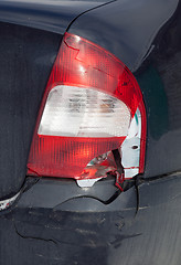 Image showing Car crash background