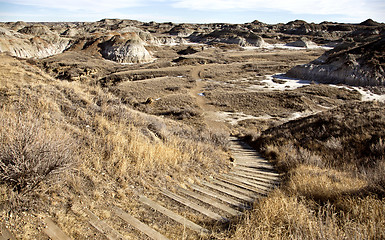 Image showing Badlands Alberta 