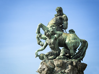 Image showing Centaurea fountain in Furth