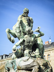 Image showing Centaurea fountain in Furth