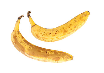 Image showing Bunch of over ripe bananas