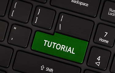 Image showing Tutorial (green key)