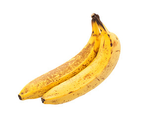 Image showing Bunch of over ripe bananas